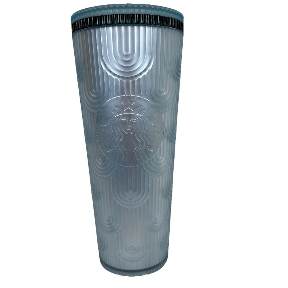 Starbucks Soft Touch Cold Tumbler 24oz Venti 2024 Anniversary Shell Mint Green